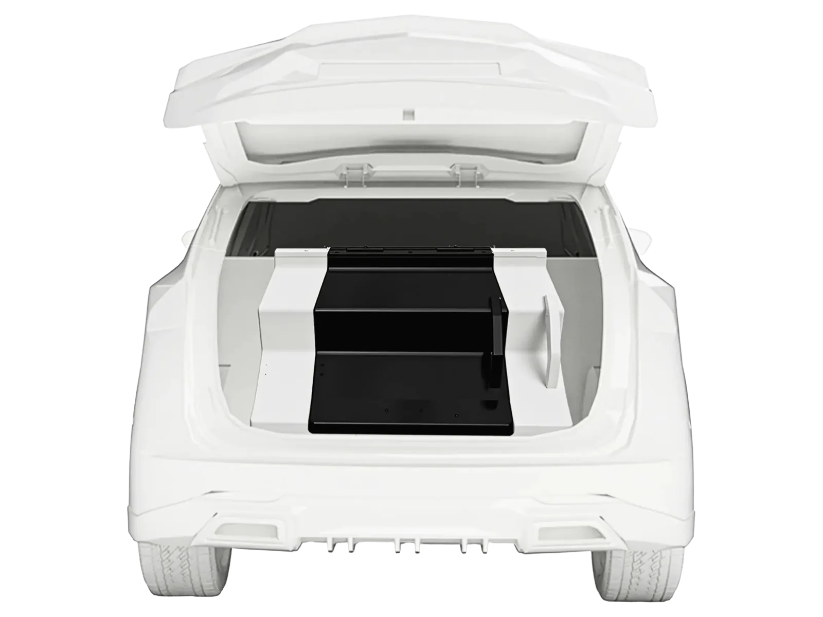 Dog & Drive dog steps comparison — 56&nbsp;cm and 86&nbsp;cm