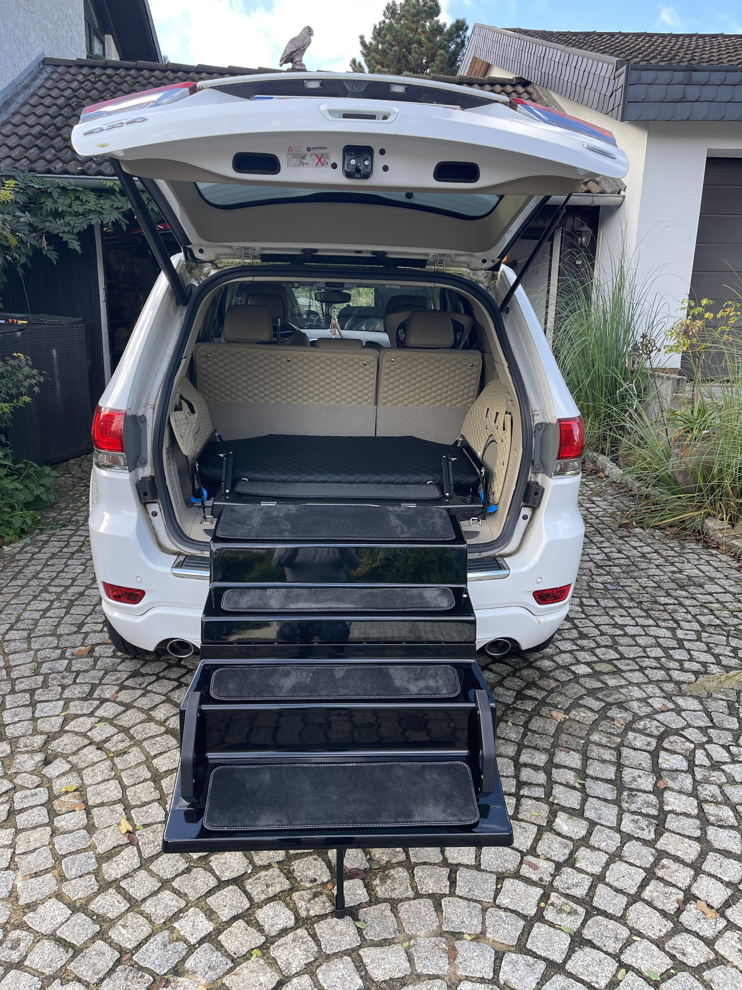 Dog & Drive Kundensystem in einem Jeep Grand Cherokee