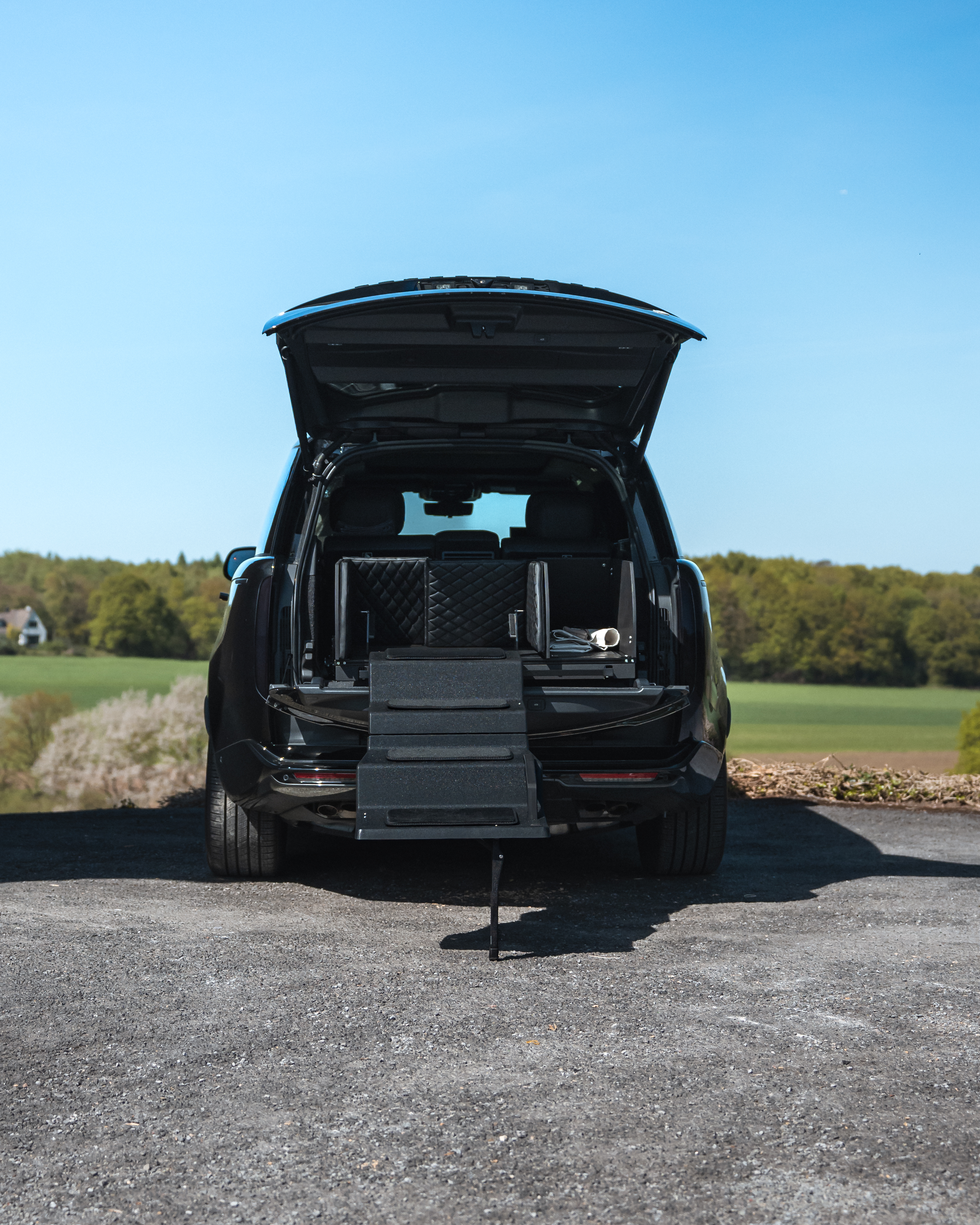 Dog & Drive Kundensystem in einem Range Rover Autobiography